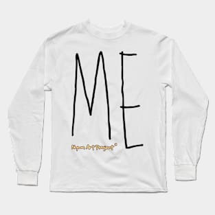 Me! - White Long Sleeve T-Shirt